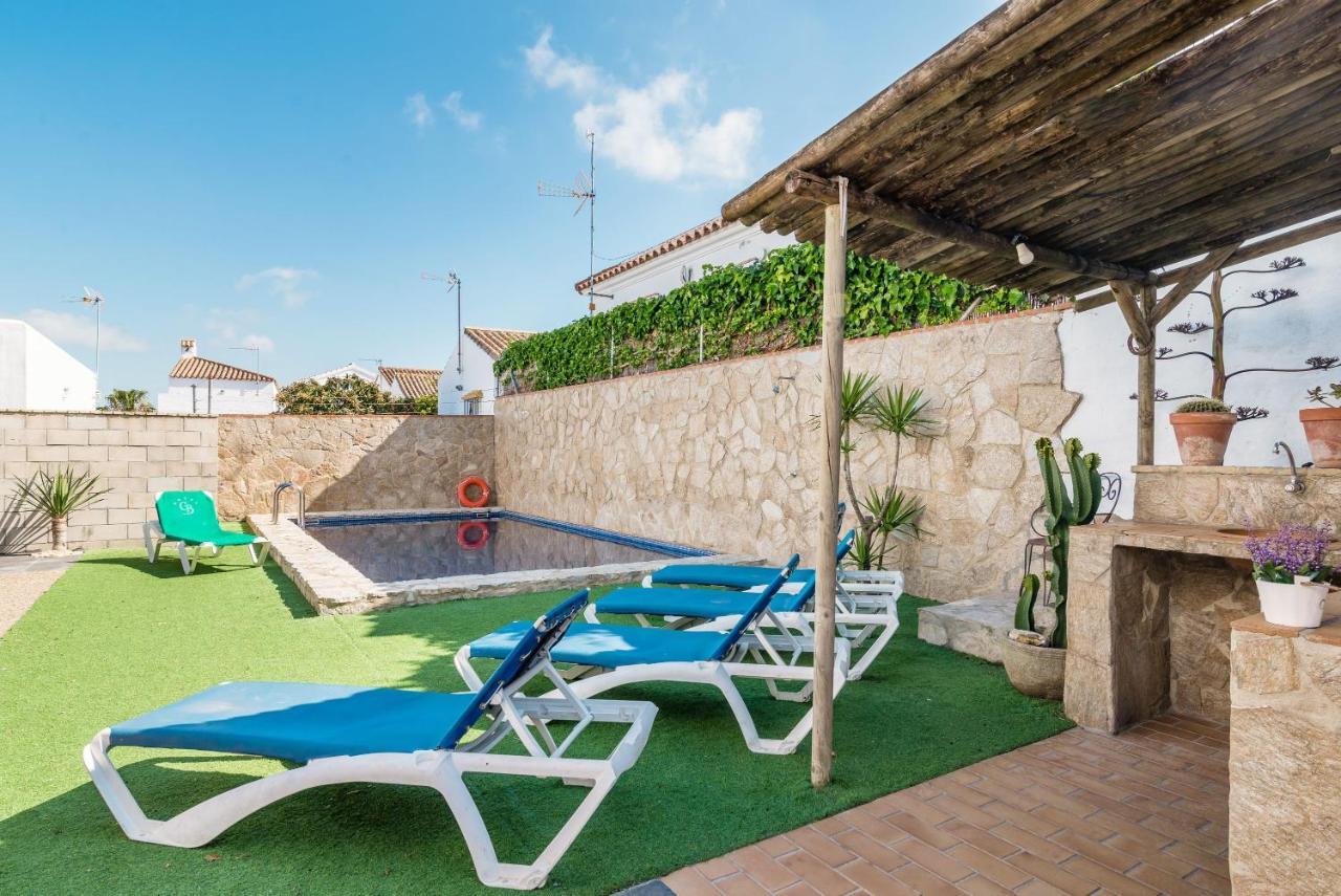 Chalet Aragon Muñoz - Sólo Familias Conil De La Frontera Exterior foto